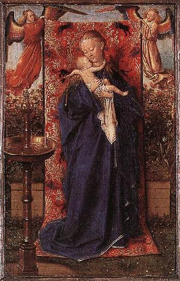 Jan Van Eyck Madonna and Child at the Fountain oil painting picture